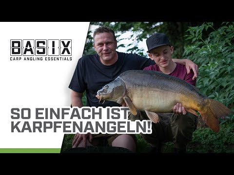 So einfach ist Karpfenangeln - Die Korda Basix Range im Einsatz
