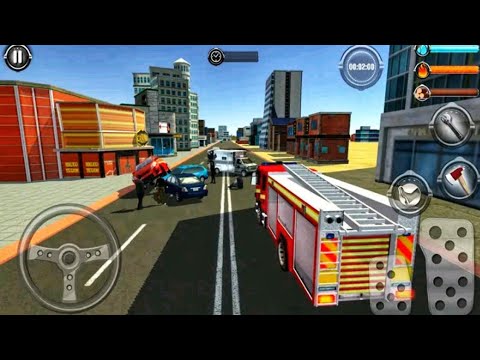 NY City Firefighter 2020 #1 City Driving-Android Gameplay