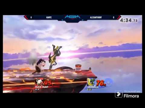 MSM 140 - Kanye (Duck Hunt, Greninja) Vs. AlexAnthony (Greninja) Winners Side - Hybrid-indoor