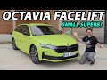 2024 Skoda Octavia facelift driving REVIEW diesel vs petrol - now a small Superb?