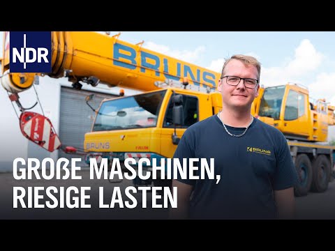 Die Kranfahrer aus Lüneburg | Die Nordreportage | NDR Doku