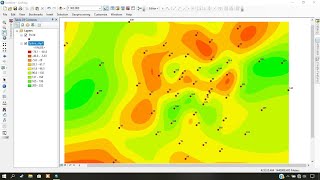 Spline Interpolation using ArcGIS
