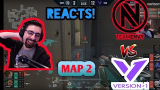 Shroud Reacts to ENVY  Vs V1 !! Map 2 ! Loser to Lower Bracket