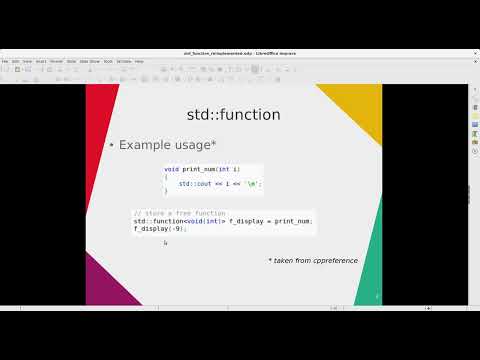 Re-implement std::function using type-erasure step by step (part 1 presentation)