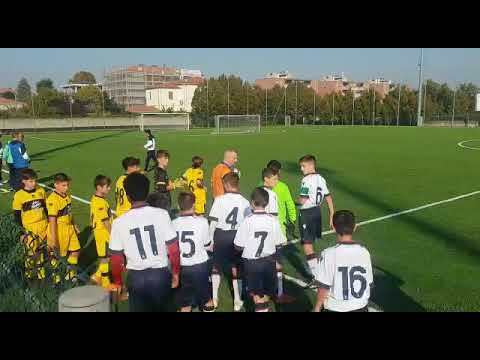 Under 13, 5^ Giornata: Parma Bologna, ingresso in campo e cerimoniale d'inizio