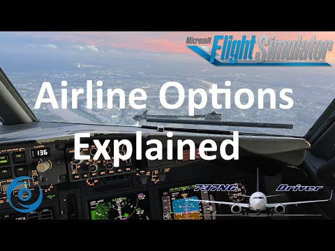 PMDG 737: Airline Options explained