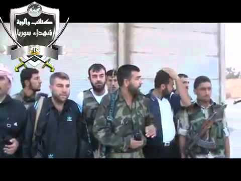 كلمة لقائد تجمع كتائب وألوية شهداء سوريا جمال معروف يعلن فيها بدء مرحلة تحرير مطار ابو ظهور
