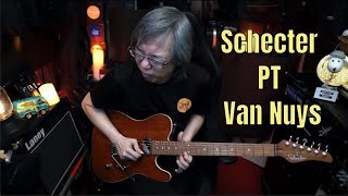 Video thumbnail for Schecter PT Van Nuys by Jon is just TOO LouD!!