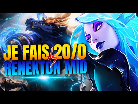 JE FINIS EN 20/0 CONTRE UN RENEKTON MID ?- Soloq GM Katarina vs Renekton