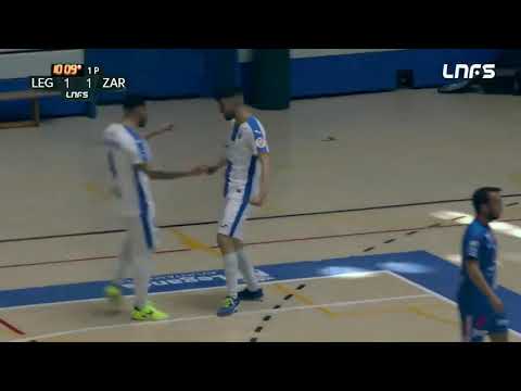 Gol de Chicho (2-1) CD Leganés - Colo Colo Zaragoza. J4, Gr 2D, 2Div. LNFS