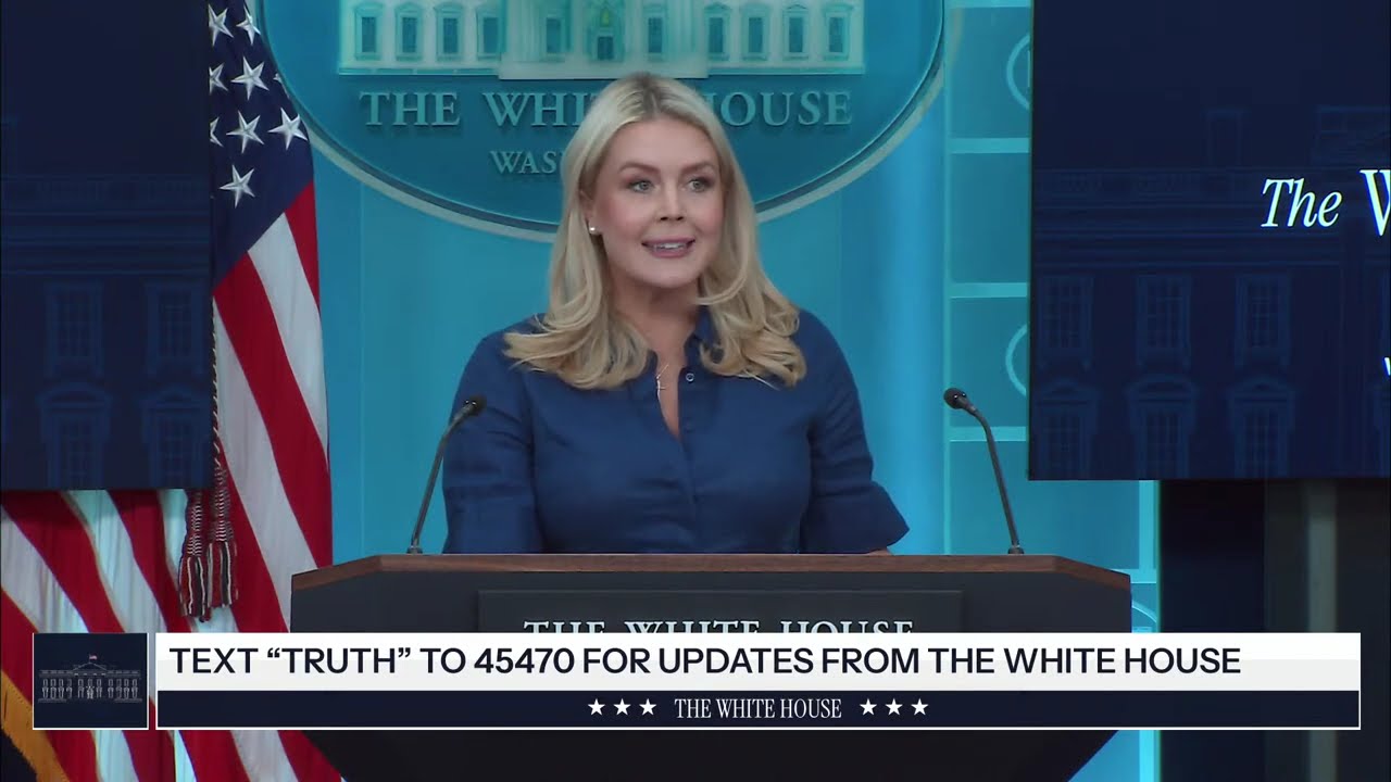 Press Secretary Karoline Leavitt Briefs Members of the Media, Apr. 8, 2026