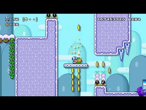 Super Mario Maker 2 🔧 Expert Endless Challenge Runs with Toad #4 S1 (Insane Runs)