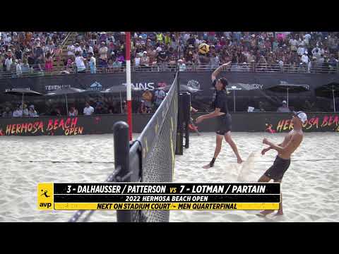 AVP Hermosa 2022 | Cheng/Flint vs. Kolinske/Hughes | Stadium Court | Pro Series