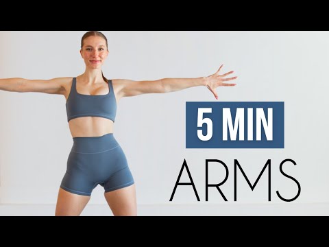 5 MIN TONED ARMS  - A Fun Workout Challenge!