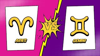 Aries and Gemini Compatibility: Passion Meets Intellect