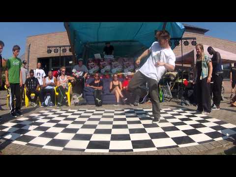 Jonas & Molotov VS Alex & Hanne | ROUND 1 | Graffiti Jam Bertem 2012