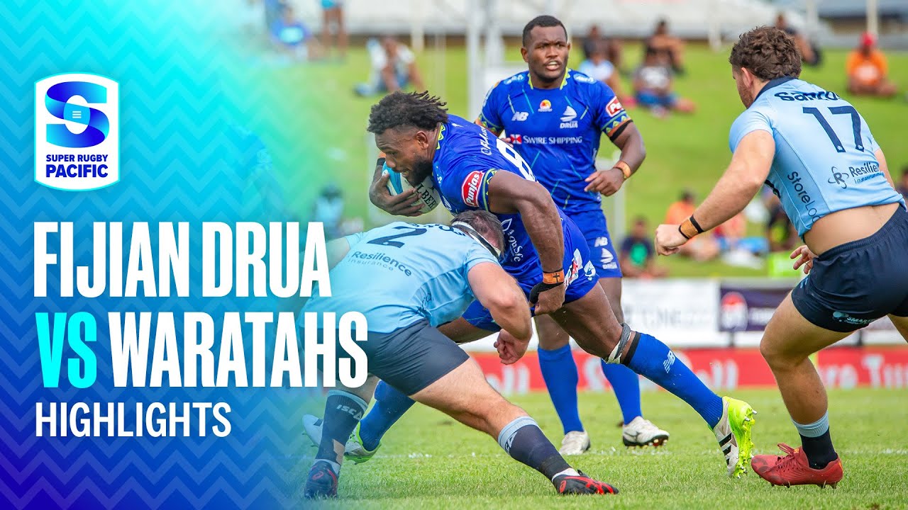 HIGHLIGHTS | Fijian Drua v NSW Waratahs | Round 10, 2025