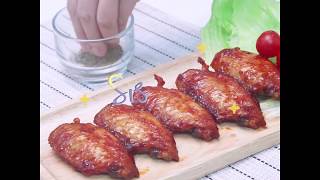 สูตรทำอาหาร ปีกไก่ทอด บาร์บีคิว อย่างกับกินที่ร้านดังเลยทีเดียว