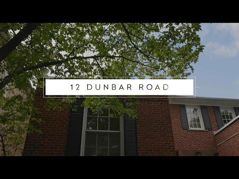 12 Dunbar Road