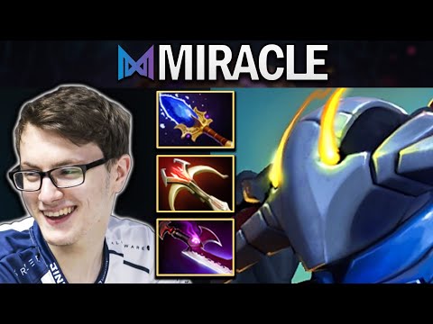 NIGMA.MIRACLE SVEN WITH AGHANIMS-SILVEREDGE - DOTA 2 7.27 GAMEPLAY