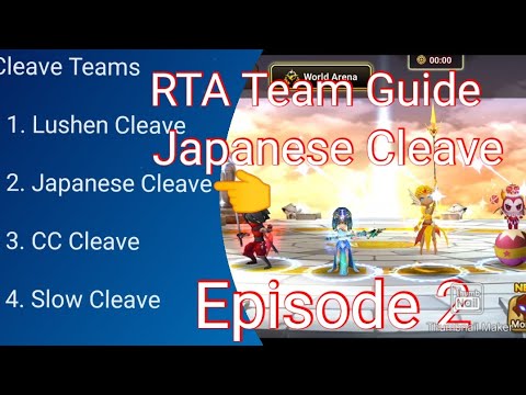 RTA Team Building Guide Episode 2 - Japanese Cleave