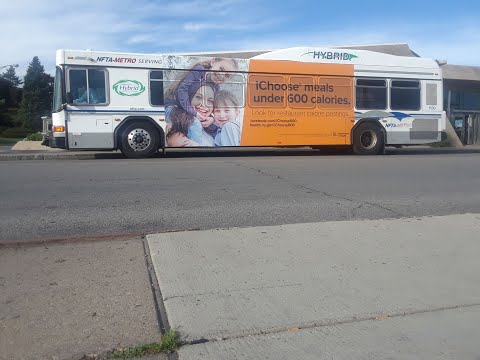 NFTA Metro Ride Route 24B Inbound Bus 1128 - 2011 Gillig Advantage Hybrid