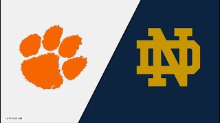 NCAA Nationals - Final Four - Clemson x Notre Dame - Men&#39;s Soccer - First Half