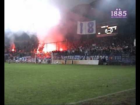 ÚJPEST-ferencváros 6:0 ünneplés