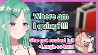 Hinano Laugh So Hard After Beni Got Sucked into the Rift