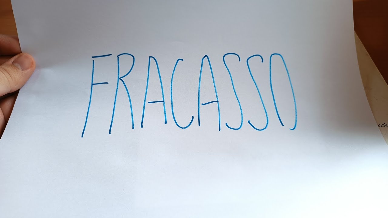 "Tenho 22 anos e sou um fracasso"