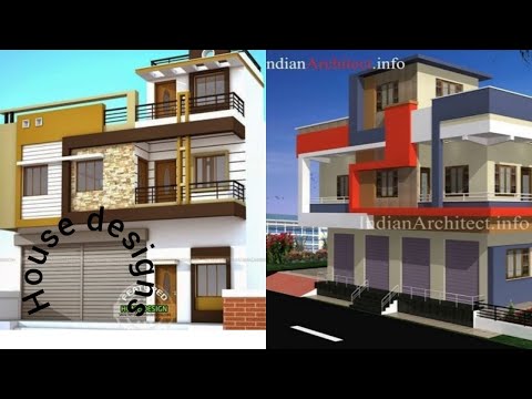 Latest modern House Designs with Shop Shutters| front elevation modern house designs| #housedesigns