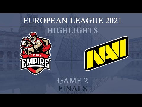 Empire vs NAVI @Game 2 - Coastline | Highlights | European League 2021 - Finals