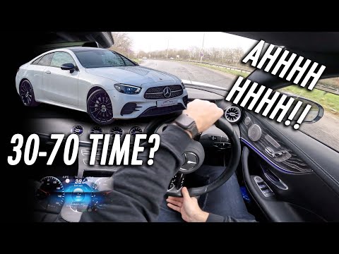 2021 MERCEDES E300 COUPE DRIVING POV/REVIEW // EQ BOOST!!!