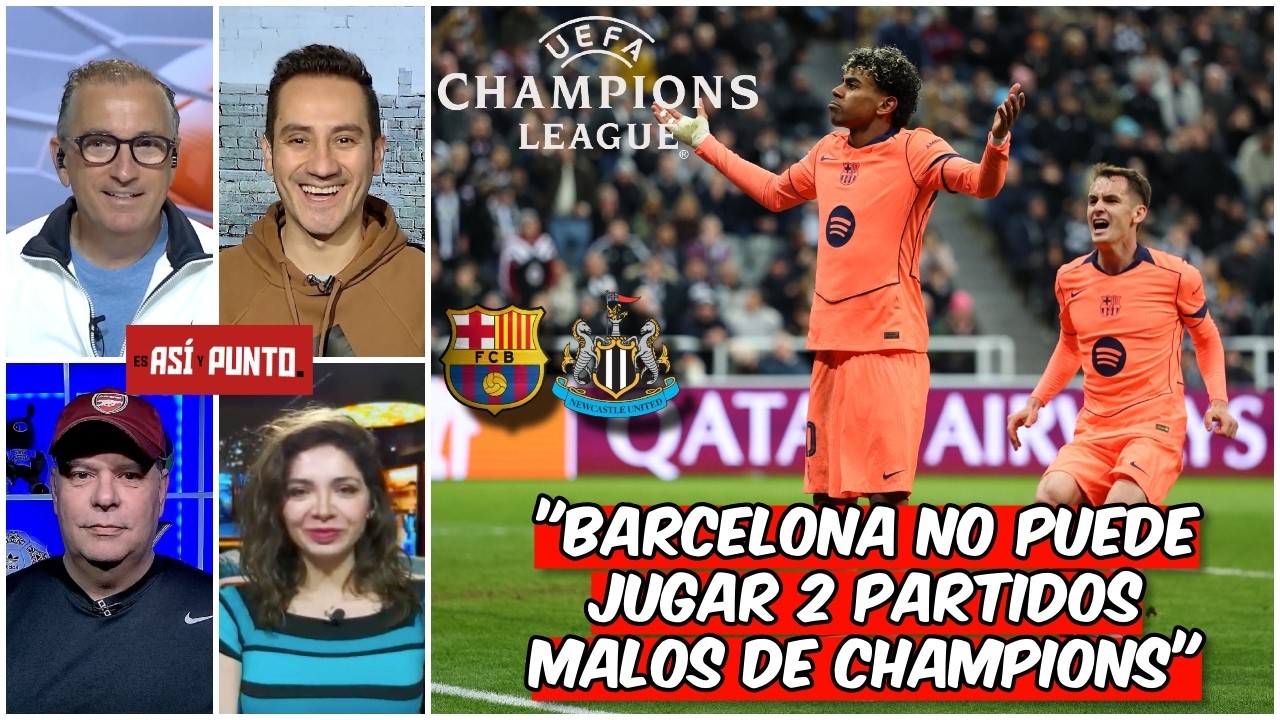 PREOCUPACIÓN: LAMINE YAMAL NO ha APARECIDO para el BARCELONA en la CHAMPIONS LEAGUE | Es Así y Punto