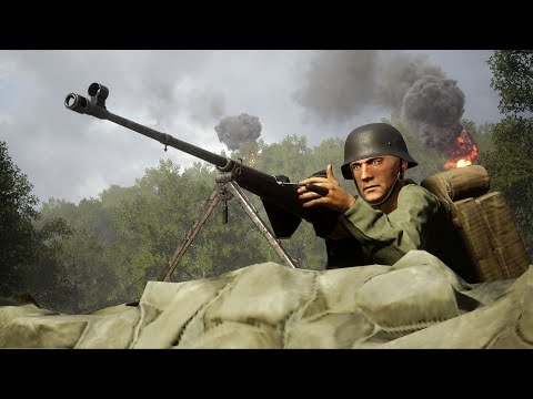 Post Scriptum Panzerbüchse 39 vs. Infantry (New Engine Update) - 4K