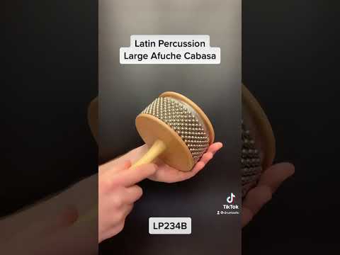 Latin Percussion Large Afuche Cabasa LP234B #percussion #sample  @LPYT