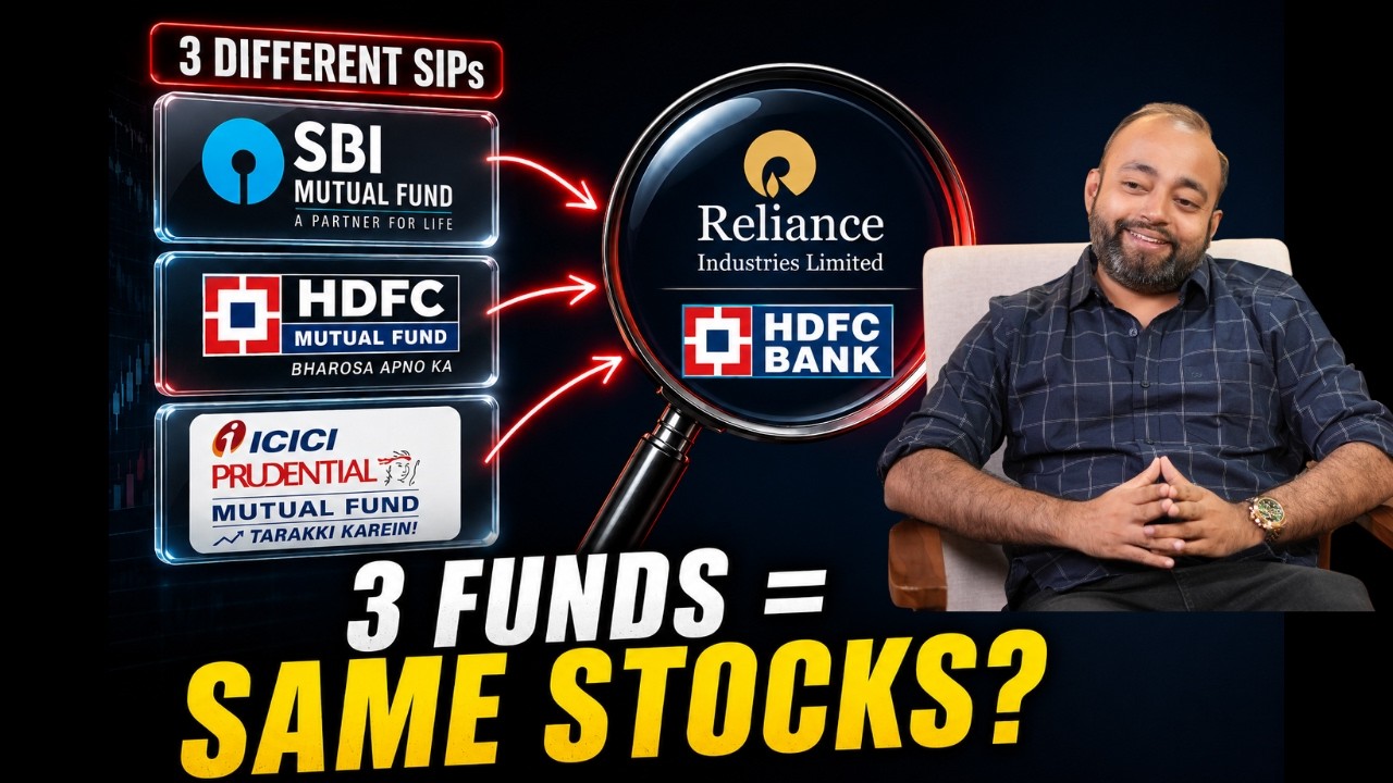 Aapki SIP Diversified Nahi Hai! The Mutual Fund Trap