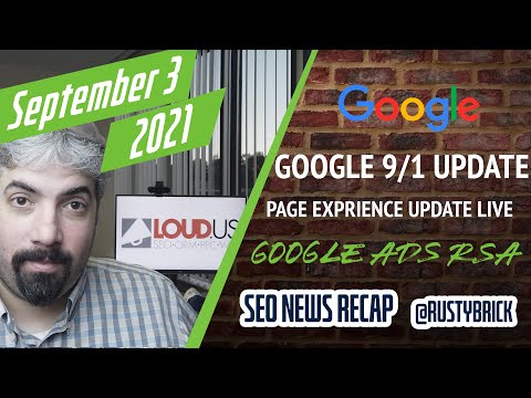 Sept 1 Google Search Update, Title Changes, Google Ads RSAs, Search Console Data Lost & More
