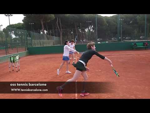 STAGE DE TENNIS À BARCELONE pour notre groupe Suisse