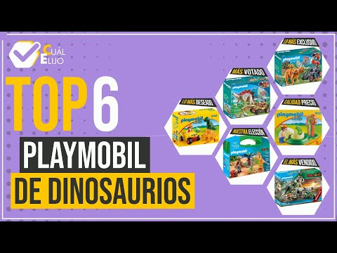 Playmobil de dinosaurios - Top 6 - (CuálElijo)