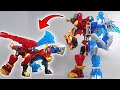 BISA JADI ROBOT DAN 2 NAGA SUPER 10 DRAGONIUS TRANSFORM
