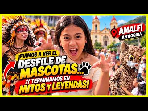 😱🎭 ¡FUIMOS A VER EL DESFILE DE MASCOTAS… ¡Y TERMINAMOS EN MITOS Y LEYENDAS! 😂🔥FIESTAS DE AMALFI