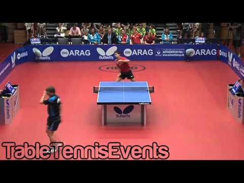 Timo Boll Vs Werner Schlager : [ETTU ECL 2011/2012]
