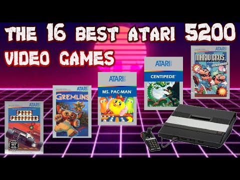 THE 16 BEST ATARI 5200 GAMES| RANKED