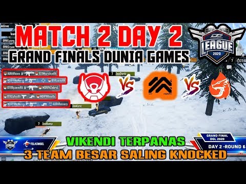 Vikendi Berdarah BTR RA vs AURA vs MORPH Saling Balas Knocked End VICTIM WWCD 8 Kill | Match 2 Day 2