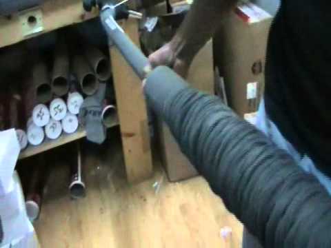 Central Vacuum Hose Cover Install - Vacsoc  Hose Sock