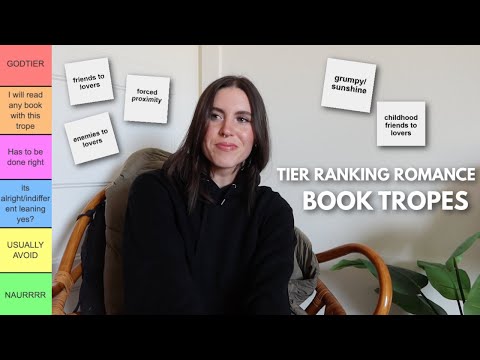 tier ranking romance book tropes 🎄 VLOGMAS DAY 12