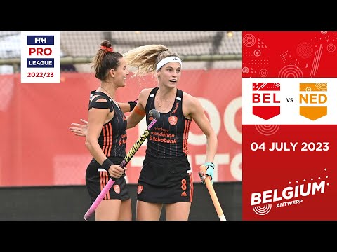 FIH Hockey Pro League 2022-23: Belgium vs Netherlands (Women, Game 2) - Highlights