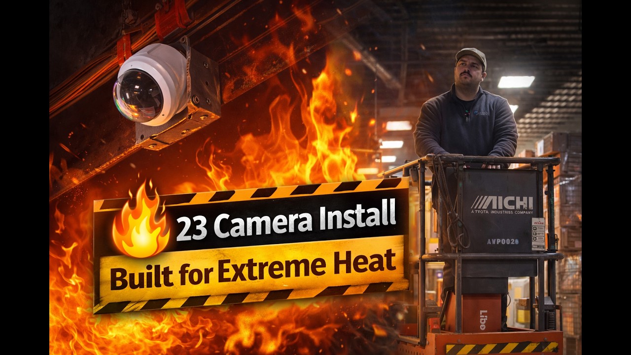 Micron Metal Finishings industrial security camera system case study video thumbnail