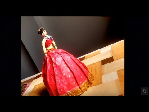 DIY- How To Make Newspaper Doll | Newspaper Craft Ideas |Barbie Doll From Newspaper By Punekar Sneha Video